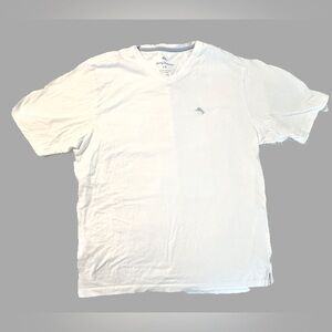 Tommy Bahama men’s white tshirt. Size large